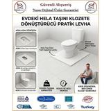 Trendhomm Klozet Montaj Aparatı - Tuvalet Taşını Klozete Dönüştürücü Levha