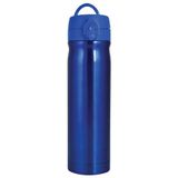 Trendix Çelik İçli Matara 500ml Neon Mavi Renkli Dayanıklı Yapı ile Spor ve Outdoor Kullanım İçin