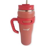 Trendix Çelik İçli Termos 1200 ML KRM - Kırmızı