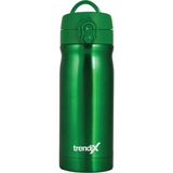 Trendix Çelik İçli Termos Matara 350 ml - Ördek Yeşili - Koyu Yeşil