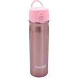 Trendix Çelik İçli Termos Matara 350 ml - Pastel Pembe - Pudra