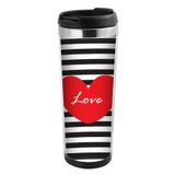 Trendix TRX-MG-HE Kırmızı Kalp 350 ml Termos Mug
