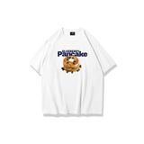 Trendiz Kadın Blueberry Pancake Tshirt Beyaz