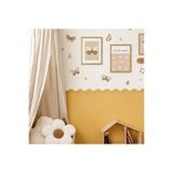 trendkonsept Boyanabilir Ham Mdf Dekoratif Sık Dalga Model Duvar Çıtası (41 cm) (3 ADET)