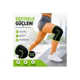 TRENDLİA Diz Destekleyici Sporcu Dizliği Nefes Alan Esnek Kompresyonlu Koruyucu Kadın & Erkek