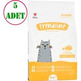 Trendline Tavuklu Kedi Maması 1 kg 5 Ad - Karışık