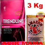 Trendline Tavuklu Yavru Kedi Maması Açık 3 Kg