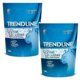 Trendline Tozsuz Silika Kristal Kedi Kumu 3,6 L X 2 Adet