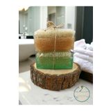 TrendMilano%100 El Yapımı Doğal Kabak Lifli Pirinç Özlü Ve Aloe Vera Premium Peeling Yüz Sabunu 2'li Set