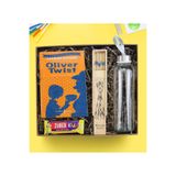 Trendmiya Oliver Twist Kitabı & Spiel Oyun Çubukları & Matara & Züber Kidz Hediye Seti