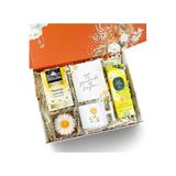 Trendmiya Papatya Çayı & Kraft Kutulu Mum & Klasik Limon Kolonyası & T Kupa Hediye Seti
