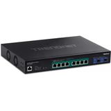 Trendnet, Tpe-3102Ws, 10 Bağlantı Noktalı Çoklu Gig Web Akıllı Poe+ Anahtarı, 8 X 2,5Gbase-T Poe+ Bağlantı Noktası, 2 X 10G Sfp+ Yuvası, Me