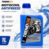 Trendoil Motocool Motosiklet Antifrizi 1 Litre Motor Soğutma Sıvısı Mavi