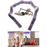 Trendpoint 9 Farklı Seviyeli Direnç Bandı Spor Egzersiz Aerobik Pilates Squat Lastiği Fitness Yoga - Mor