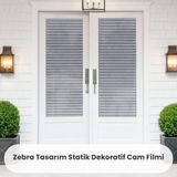 Trendpoint Cam Filmi Kaplama Statik Folyo 45CMX100CM Buzlu Desenli Duşa Kabin Ofis Dekorasyon