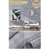 Trendpoint Kendinden Yapışkanlı 60CM×100CM Gri Dokulu Çimento Desen Dolap Masa Kaplama Duvar Kağıdı - 60 x 100 cm