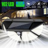 Trendpoint Solar 102 Ledli Oval 3 Modlu Güneş Enerjili Bahçe Aydınlatması Lamba Hareket Sensörlü - Siyah