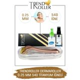Trendroller Dermaroller 0.25mm Titanyum 540 Iğne Orijinal Derma R