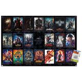 Trends International Marvel Yenilmezleri: Sonsuzluk Destanı - Tek Yaprak Izgara Duvar Posteri, 56,8 cm x 86,3 cm, Poster ve Raptiye Paketi