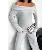 Trendseninle Bordo Siyah Füme Bisiklet Yaka Basic Uzun Kollu Body 3Lü Set;Çok Renkli,L
