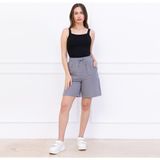 Trendseninle Kadın Füme Müslin Pamuk Kısa Şort - 2XL