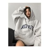 Trendseninle Refrfsh Baskılı Karmelanj Kadın Sweatshirt