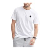 Trendseninle Running Horse Baskılı Beyaz Oversize Erkek T-shirt