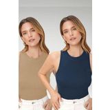 Trendseninle Unisex Erkek/Kadın Sarı BROOKLYN Renkli Özel Baskı Oversize Pamuklu Bisiklet Yaka T-Shirt Tişört, L