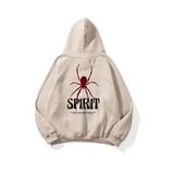 TrendSeninle Unisex Spirit Sweatshirt Taş Bej L