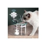 TrendStore Hareket Sensörlü Kedi Köpek Için USB Otomatik Su Pınarı Ultra Sessiz Su Çeşmesi Su Sebili