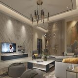 Trendstyle 4s Mdf Tv Ünitesi ve Orta Sehpa 2'li Set - Beyaz - Antrasit