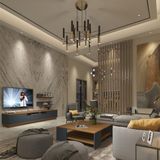 Trendstyle 4s Mdf Tv Ünitesi ve Orta Sehpa 2'li Set - Ceviz - Antrasit