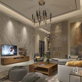 Trendstyle 4s Mdf Tv Ünitesi ve Orta Sehpa 2'li Set - Ceviz