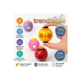 TrendTopic Stres Giderici Bas Döndür Stres Topu Oyuncağı (Karışık renk gönderilecektir)