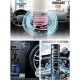 Trendwax 3 Lü Set Koku Bombasi Lastik Parlatıcı Susuz Motor Temizleyici Koruyucu