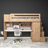 Trendy Çalışma Masalı Ranza Mdf - Beyaz - 100 x 100 cm