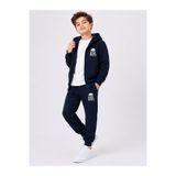Trendy Merry Store Bad Boys Baskılı Fermuarlı Erkek Çocuk Alt Üst Eşofman Takımı