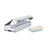Trendy Pazars Box 12 Pack Stor/fıle Check Storage Boxes, Standard Setup, Attached Flip Top Lid, 4 x 9 x 24 Inches - Option-1