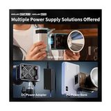 Trendy Pazars Molus X60 Combo Cob LED Video Işığı 60W Iki Renkli 2700-6500K Difüzörlü App Kontrolünü Destekler Bir Pil - Ahşap