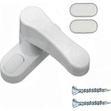 Trendy Shop 5 Adet Pvc Pimapen Pencere Cam Balkon Kapısı Güvenli Emniyet Kilidi Hırsız Kilidi
