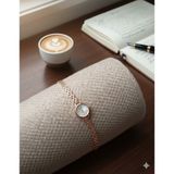 TrendyChic Hasır Zincirli Gold Kadın Saat - Altın