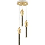 Trendylight Enis 3'lütepsi Sarı LED Avize