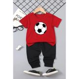 Trendypassion Çocuk Ball Alt - Üst Eşofman Takımı - 9 - 10 Yaş - Kırmızı