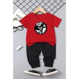 Trendypassion Çocuk Batman Alt - Üst Eşofman Takımı - 5 - 6 Yaş - Kırmızı