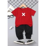 Trendypassion Çocuk x Baskılı Alt - Üst Eşofman Takımı - 3 - 4 Yaş - Kırmızı