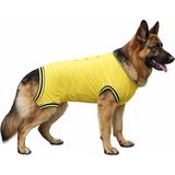 TrendyPati Köpek Ameliyat Sonrası Kıyafet Koruyucu Tulum Altı Tam Kapalı Penye Kumaş L Xl 2xl 3xl - Sarı