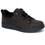 Trendyshoes Trendyshoes 8328 Kaymaz Kauçuk Taban Rahat Erkek Kışlık Ayakkabı - Kahverengi