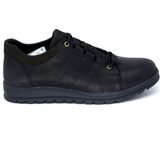 Trendyshoes Trendyshoes 8328 Kaymaz Kauçuk Taban Rahat Erkek Kışlık Ayakkabı - Siyah