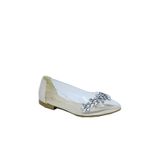 TRENDYSHOES Trendyshose 03813 Kadın Şeffaf Taşlı Babet Ayakkabı