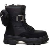 Trendyshose 7635 Kaymaz Taban Termal Kar Botu - Siyah